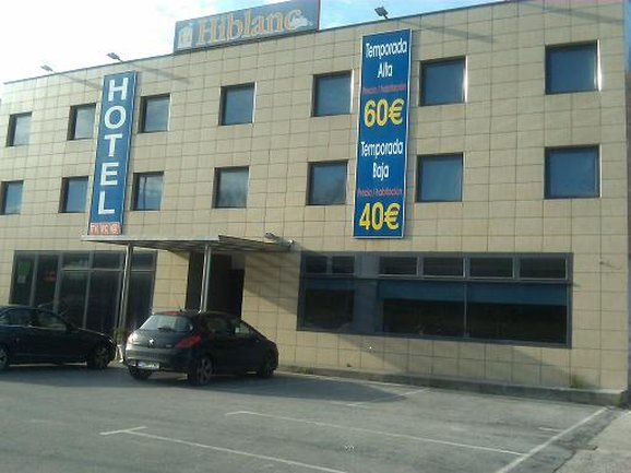 Hiblanc Hotell Santander Exteriör bild